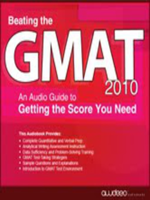 Title details for Beating the GMAT 2010 by Awdeeo - Available